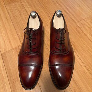 Bontoni Capped Toe Oxford Dress Shoes- Brand New